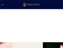 Tablet Screenshot of neilsonsdepartmentstore.com